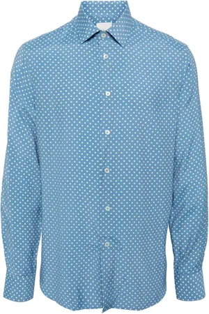 Paul Smith Camisa manga larga con estampado de lunares