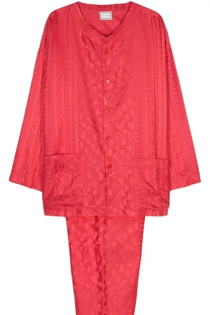 VERSACE Traje con motivo en jacquard 1980