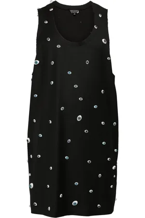 Comme des Garçons Camiseta con aplique de ojo