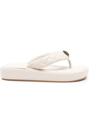 Kurt Geiger Flip flops con dije de cabeza de águila