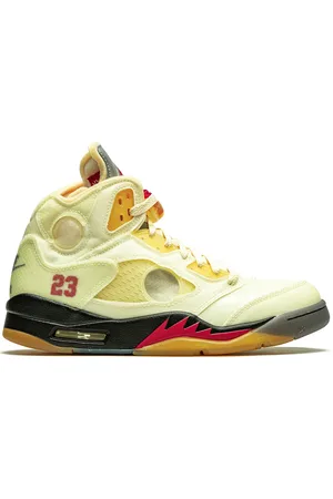 Jordan Tenis Air 5 Retro SP "Sail" de x Off-White Air