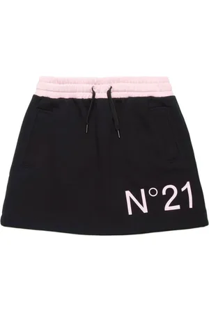 Nº21 Falda corta con logo estampado