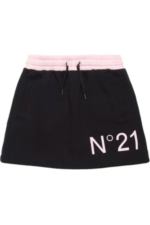 Nº21 Falda corta con logo estampado