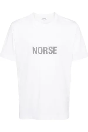 Norse projects Playera con logo estampado