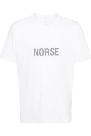 Norse projects Playera con logo estampado