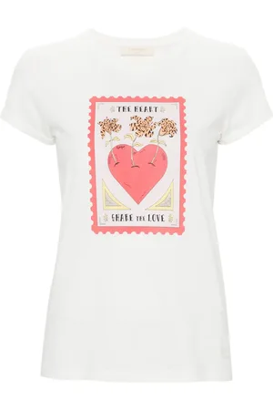 Twin-Set Playera con estampado gráfico