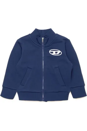 Diesel Chamarra con estampado Oval D
