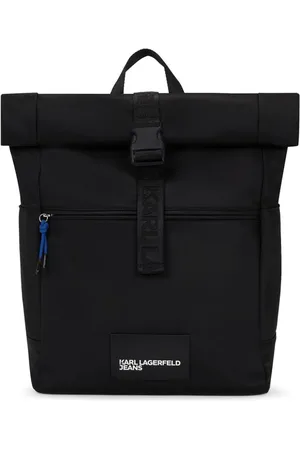 Karl Lagerfeld Mochila con aplique del logo