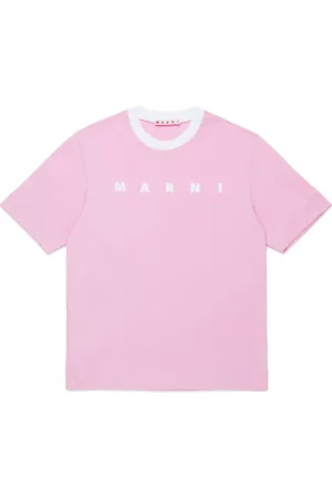 Marni Playera con logo estampado