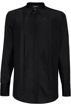 Dsquared2 Camisa de seda satinada