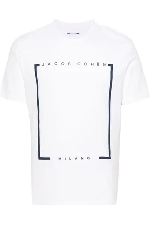 Jacob Cohen Playera con logo estampado