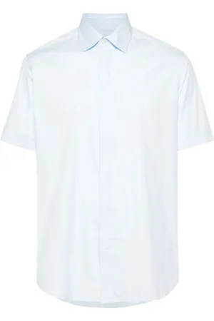 LOW BRAND Camisa de popelina con cuello