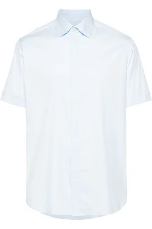 LOW BRAND Camisa de popelina con cuello