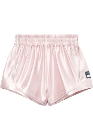 Alexander Wang Shorts deportivos con etiqueta del logo
