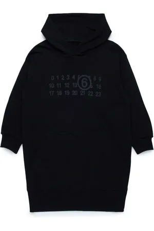 Maison Margiela Vestido con motivo de números