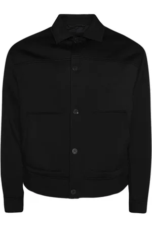 Neil Barrett Sobrecamisa con efecto melange