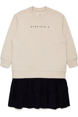 Maison Margiela Vestido con logo estampado