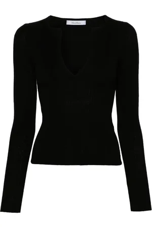 Max Mara Suéter tejido de canalé Urlo