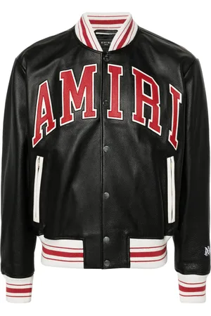 AMIRI Chamarra bomber con aplique del logo