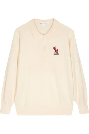 Dior Playera tipo polo con logo bordado