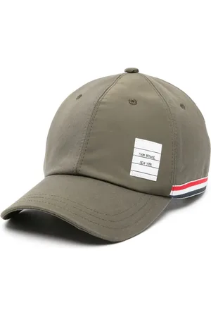 Thom Browne Gorra con paneles y parche del logo