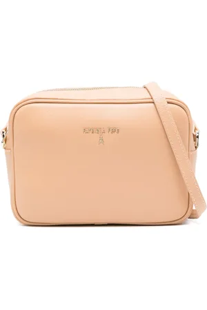 Patrizia Pepe Bolsa crossbody con letras del logo