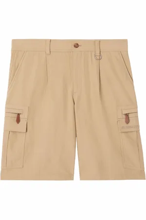 Burberry Shorts cargo con logo bordado