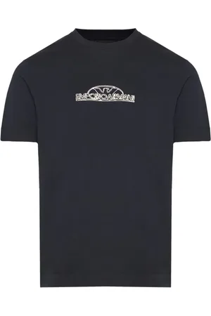 Emporio Armani Playera con logo estampado