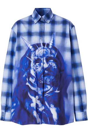 Burberry Camisa con motivo Sea Maiden