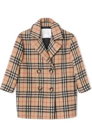 Burberry Chaquetón a cuadros vintage
