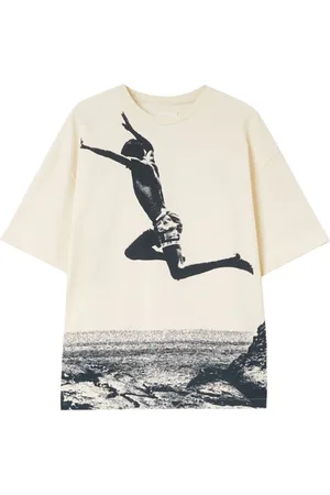 Jil Sander Playera con estampado gráfico