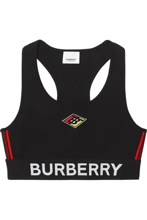 Burberry Brasier tipo suéter con logo stretch