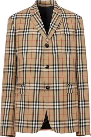 Burberry Blazer a cuadros Vintage Check