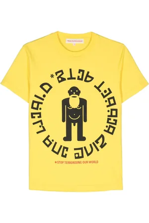 WALTER VAN BEIRENDONCK Playera con logo estampado