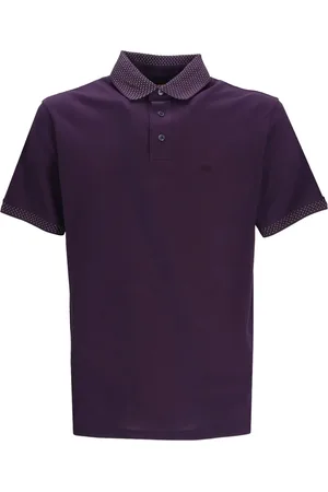 Emporio Armani Playera tipo polo con ribete de lunares
