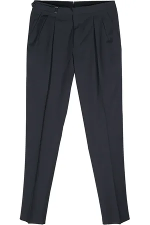 CANALI Pantalones slim con cinturón