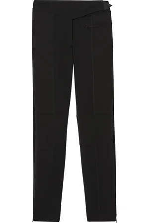 Burberry Pantalones de montar de tejido jersey