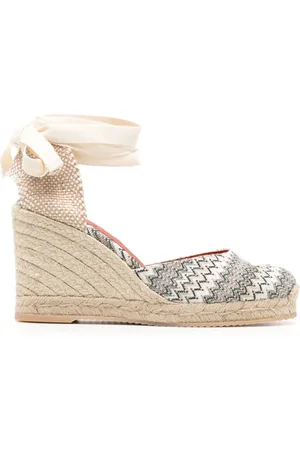 Missoni Alpargatas con estampado chevron y tacón de 90mm