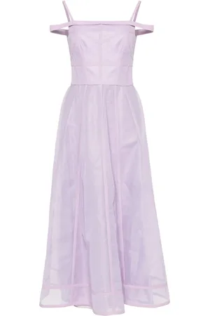 GEMY MAALOUF Vestido midi con corte princesa