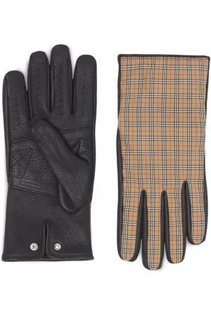 Burberry Guantes con motivo Vintage Check