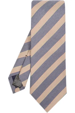 Paul Smith Corbata con motivo de rayas diagonales