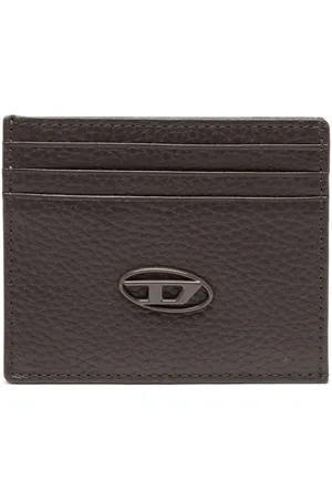 Diesel Tarjetero con placa del logo