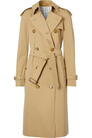 Burberry Gabardina con estampado Archive Scarf