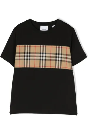 Burberry Playera con panel Vintage Check