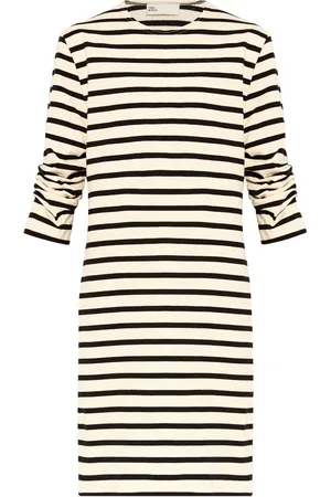 Tory Burch Vestido con motivo de rayas