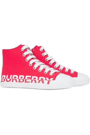 Burberry Tenis altos con logo
