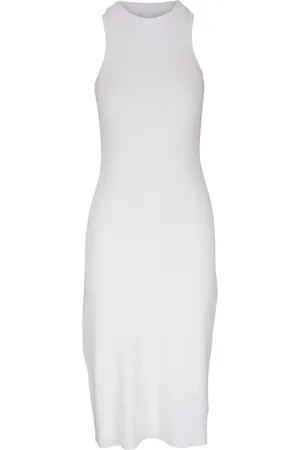Vince Vestido tejido de canalé sin mangas