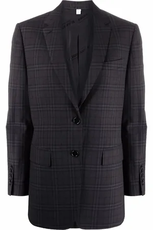Burberry Blazer con motivo de cuadros