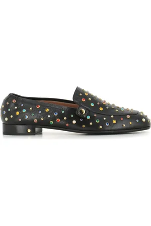 LAURENCE DACADE Mocasines con detalles de cristal