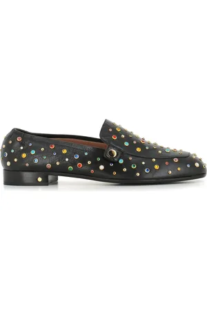 LAURENCE DACADE Mocasines con detalles de cristal